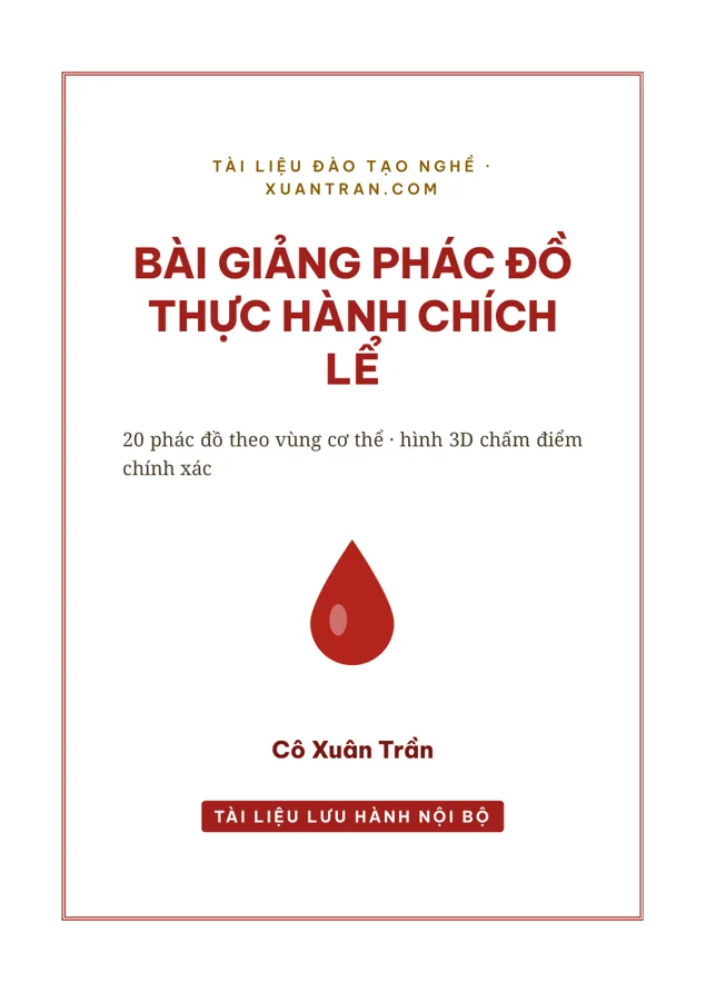 Sách Bài Giảng Phác Đồ Thực Hành Chích Lể – Xuân Trần
